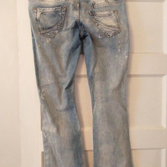 Distressed boot-cut Zara Jeans - Picture 2 of 4